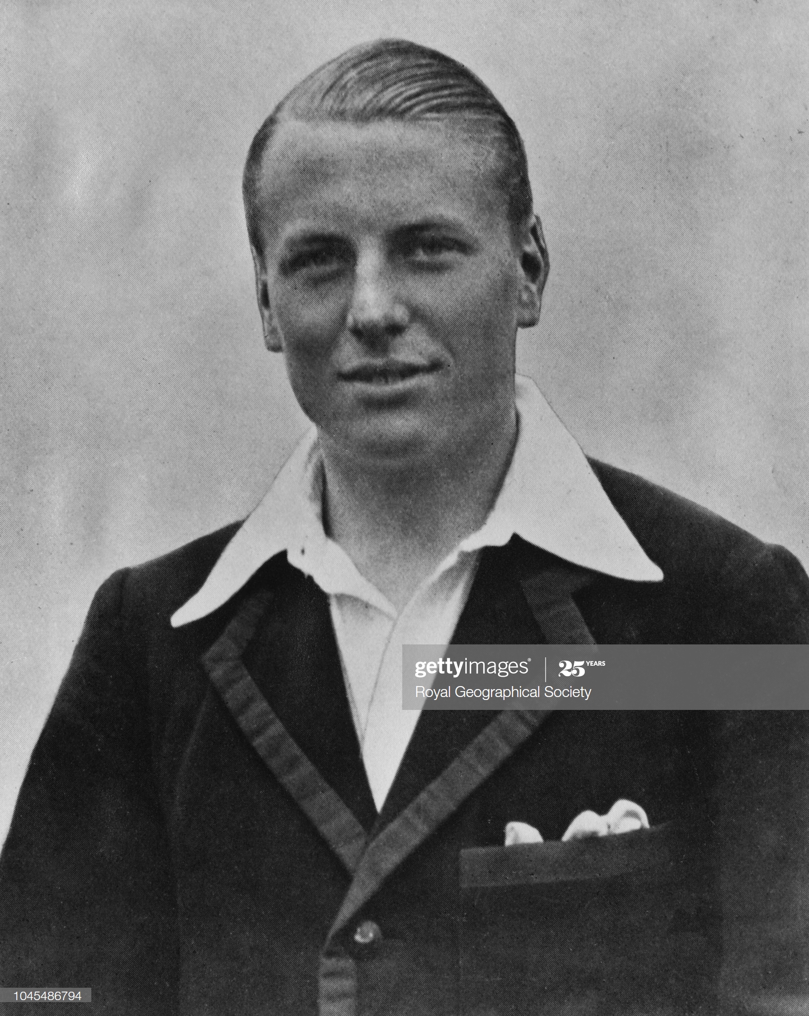 Portret van Sandy Irvine