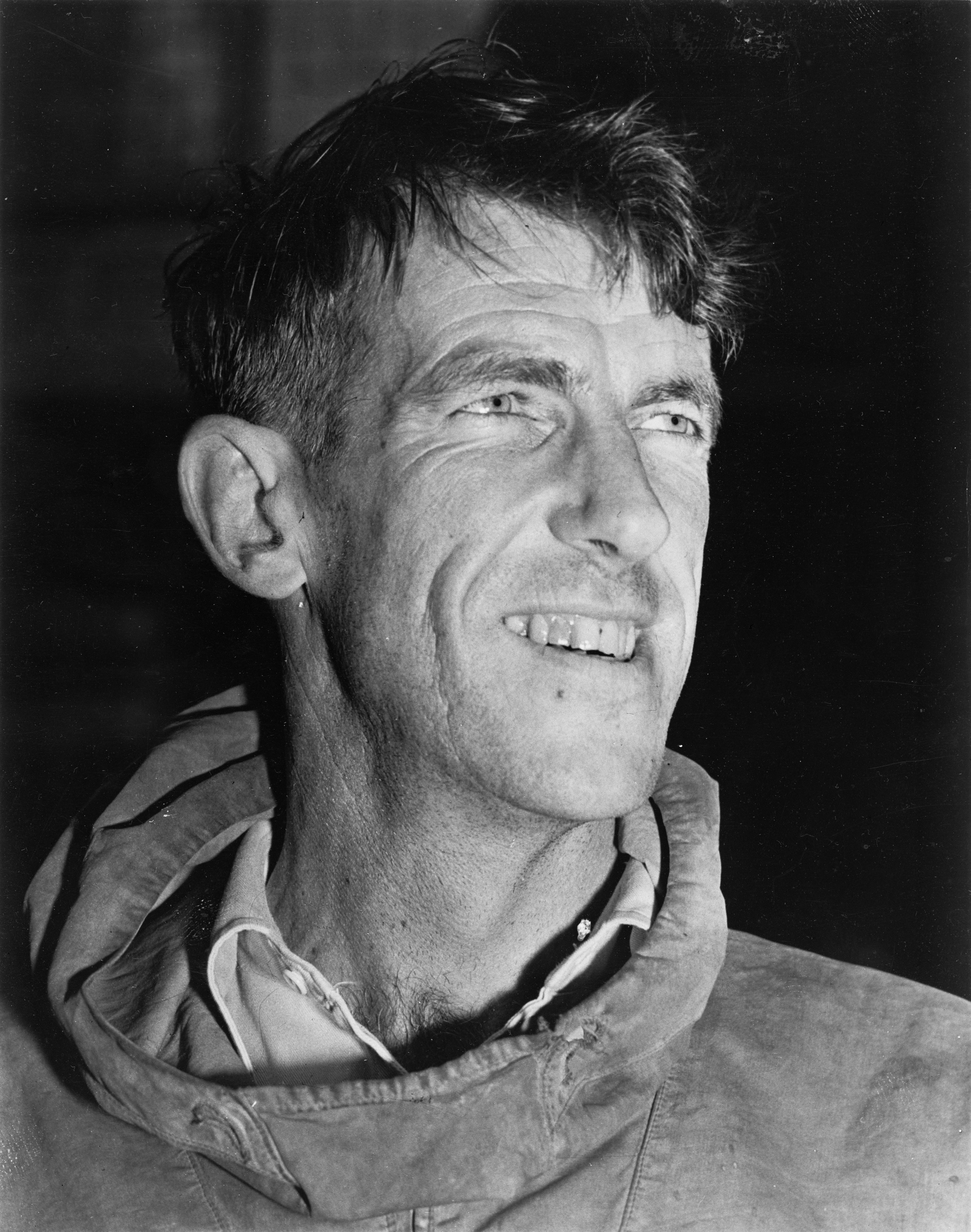 Portret van Edmund Hillary